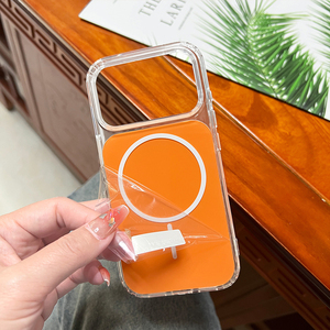 <span class=keywords><strong>Custodia</strong></span> per telefono anti-ingiallimento trasparente magnetica con ricarica wireless antiurto per <span class=keywords><strong>iPhone</strong></span> 17 16 15 Pro Max 14 13 Plus - Product Image 6