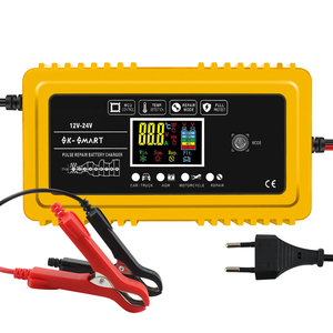 Chargeur de batterie intelligent 12V 10A <span class=keywords><strong>24V</strong></span> 5A entièrement automatique, mode de réparation d'impulsion électrique en 7 étapes pour la fonction GEL plomb acide AGM 150W PD - Product Image 5