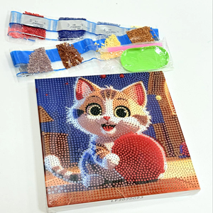 Pintura de diamante que incluye: 1 pintura de diamante, 1 pegamento, 1 bolígrafo, 1 bandeja, bolsas de taladro - Product Image 3