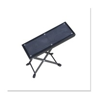 Repose-pieds pliable en métal pour guitare, réglable sur 4 niveaux, antidérapant, pour guitare classique et acoustique