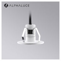Spot encastré compact ultra-plat rond de 55 mm, 7 W/12 W, dimmable, pour les zones de réception et les rénovations intérieures