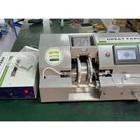 Máquina de sellado ultrasónico a baja temperatura para llenado de pajuelas de inseminación artificial completamente automática de 0.25ml/0.5ml
