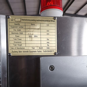 Mesin kemasan Thermoforming industri otomatis, untuk <span class=keywords><strong>N95</strong></span> masker wajah sekali pakai mesin kemasan vakum untuk tekstil - Product Image 3