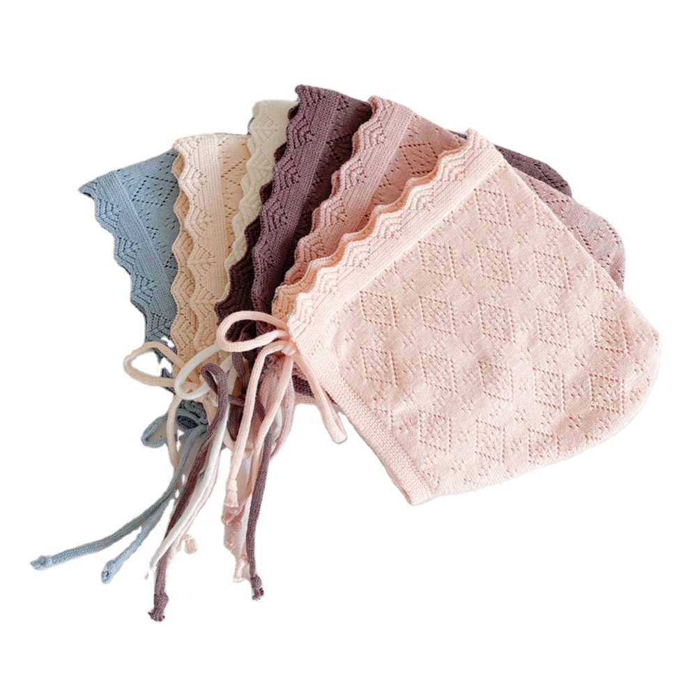 1 шт., вязаная шапка для новорожденных