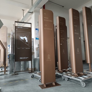 Freestanding Wayfinding Signage Airport Parking Lot Hotels Shopping Mall Vertical Directional Pylon <b>Signs</b> - Product Image 6