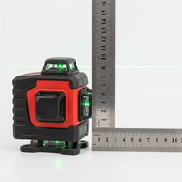 Niveau laser rouge 12 lignes 360° à auto-nivellement, niveau laser croisé Ultra-Line 400