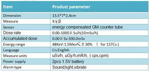 Счетчик Гейгера NR750, ядерный, гамма, рентгеновский Дозиметр - Product Image 6