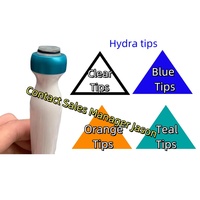Hydra Skincare Conseils pour le visage Original Hydrafacy Machine Poignée Conseils Hydrodermabrasion Main Pièce Tête Conseils Hydra Beauté Pièces