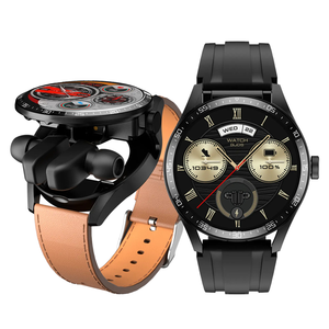 Gt5 Nụ 1.45 Inch Thông Minh Đồng Hồ Tai Nghe IP67 Không Thấm Nước Thể Thao Cuộc Gọi 2-Trong-1 Tai Nghe Earbuds Tính Năng Cho Android <span class=keywords><strong>Linux</strong></span> IOS TFT - Product Image 1