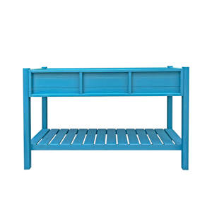 Pots de fleurs Double couche trois <span class=keywords><strong>treillis</strong></span> <span class=keywords><strong>jardinière</strong></span> de jardin <span class=keywords><strong>avec</strong></span> support de support intérieur maison <span class=keywords><strong>sur</strong></span>élevé boîte haute étanche - Product Image 1