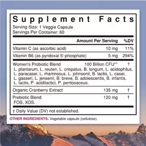 18 Stämme 100 Milliarden KBE Aktive Kulturen Probiotika-Kapseln für Frauen Pillen unterstützen die weibliche Gesundheit und das Gleichgewicht der Stimmung - Product Image 6