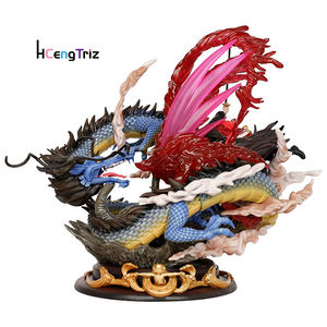 หุ่นพีวีซีขนาด17.5ซม. สำหรับอะนิเมะ1ชิ้นของเล่นหุ่นฟิกเกอร์แอคชั่นจากเกาะผีมังกร Zoro VS kaido - Product Image 1