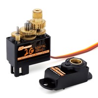 DSPOWER 2G Metal Gear Mini Digital Servo JR 3 Kabel RC Mobil Mikro Pesawat Terbang Helikopter Kapal Duct Robot Mainan DIY FPV