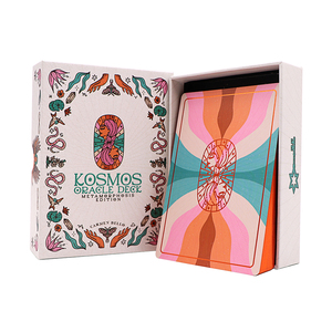 Tarjetas de astrología láser personalizadas, oráculo, Tarot, impresión clásica coleccionable, impresa personalizada en español - Product Image 1