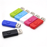 Clé USB en plastique colorée très vendue, clé USB 2.0 et 3.0, disque de stockage pour la vente au détail
