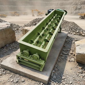 カスタムSJシリーズ二軸ミキサー工業機器、鉱業向けセメント砂建材混合機 - Product Image 4