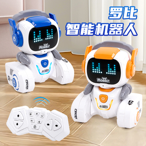 R31 New Intelligent Educational Cartoon Model Programmable LED <strong>Lights</strong> Small RC <strong>Robot</strong> <strong>Toy</strong> for Kids - Product Image 3