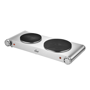 Cuisinière électrique à double brûleur Anton 2500W avec <span class=keywords><strong>plaque</strong></span> <span class=keywords><strong>chauffante</strong></span> CE GS - Product Image 1