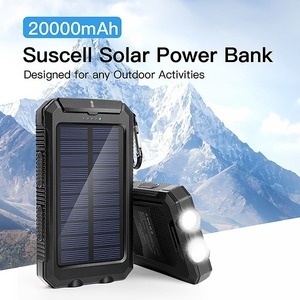 Para <span class=keywords><strong>Amazon</strong></span> Tkte de alta capacidad 20000mAh Banco de energía <span class=keywords><strong>solar</strong></span> a prueba de agua con brújula 10W de potencia de salida para teléfonos móviles - Product Image 3