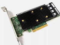 Tarjeta de Almacenamiento Broadcom 9400-16e de 12 Gb/s y 16 Puertos Externos SAS SATA NVMe Tri-Mode HBA PCIe 3.1 X8 para Soluciones de Centros de Datos