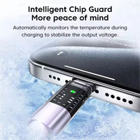 Cable USB Tipo C de Alta Velocidad para Transferencia de Datos, Carga Súper Rápida de 60W con Luz LED, Cable de Carga con Enlace de Datos USB OTG