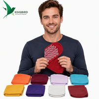 Chaussettes de printemps antidérapantes jetables en Spandex/Polyester pour hommes, colorées, décontractées, longues, à la cheville, vente en gros