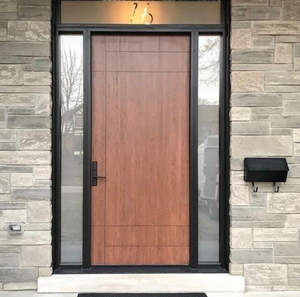 Neues <span class=keywords><strong>Design</strong></span> Aluminium Luxus Amerikanischer Stil Haustüren Wärmeisolierung Wasserdicht für Villa Einkaufszentrum Gewerbliche Nutzung - Product Image 1