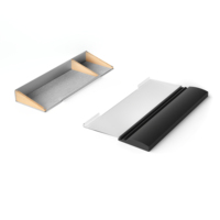 Repose-poignet ergonomique en bois avec support de plateau de clavier en alliage d'aluminium pour ordinateur à utiliser avec le calendrier