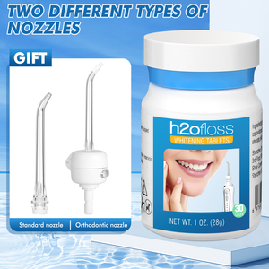 H2ofloss 2023 nuevas tabletas blanqueadoras de dientes, usadas con irrigador oral - Product Image 3