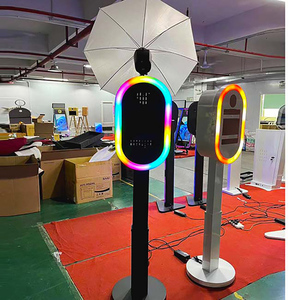 บูธถ่ายภาพและขาตั้งเครื่องพิมพ์ iPad พร้อมอุปกรณ์เสริมสำหรับ iPad เคสบูธถ่ายรูปฟรี - Product Image 3