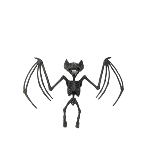 Nguồn Cung Cấp Bên Mới Lạ Đạo Cụ Treo Trang Trí Nội Thất Kinh Dị Đạo Cụ Nhựa Mô Phỏng Bat Với Đôi Mắt Phát Sáng Halloween Thủ Công Bat Bộ Xương - Product Image 1