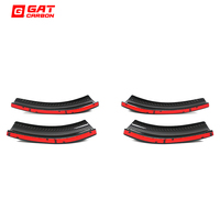 Ailerons avant en fibre de carbone sèche pour BMW M2 G87, style Ver, ailerons latéraux, déflecteurs d'air, 4 pièces, kit aérodynamique en carbone, accessoires de tuning