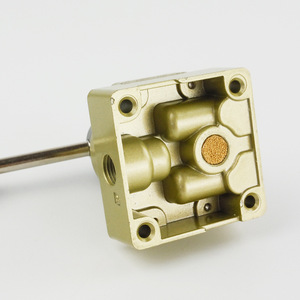 Vanne directionnelle manuelle Jinen Hv200b 12 mm à levier pneumatique, commande de réversal trois positions quatre voies - Product Image 3