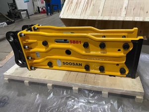 Martillo Hidráulico Tipo SB81 con Cincel y Bomba para Construcción y Minería, Apto para Excavadoras de 18-26 Toneladas, 1 Año de Garantía - Product Image 3