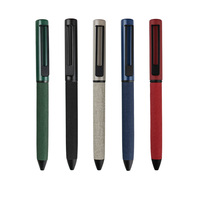 Idées d'affaires GemFully pour la vente en ligne : Stylos en métal recouverts de caoutchouc en gros, crayons de couleur, stylos
