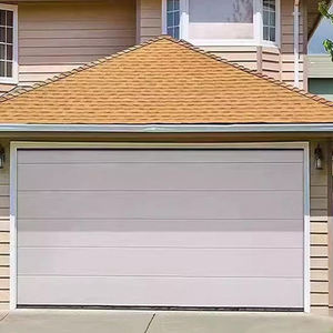 أبواب مرآب ذكية أوتوماتيكية مخصصة مع ألواح عازلة سوداء، باب مرآب قطاعي، باب مرآب قابل للطي - Product Image 2