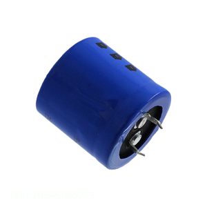 คาปาซิเตอร์แบบสแนป th 1000 uF 20% 1000 uF ฝา MAL205658102E3ช่องผ่านรูคาปาซิเตอร์แบบสแนป63V - Product Image 1