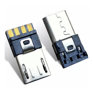 Hızlı şarj ucuz fiyat bakır 2/4 çekirdek mikro V8 konektörü kablo mikro USB konektörü