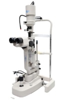 Vente flash Instruments d'ophtalmologie SL-540 LED Microscope pour examen des yeux Lampe à fente ophtalmique pour l'optique