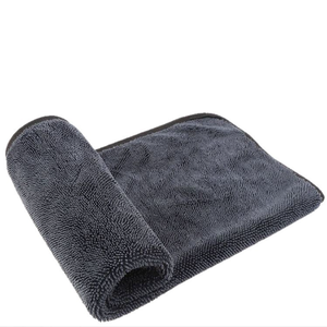 <span class=keywords><strong>Serviette</strong></span> de nettoyage et de séchage en microfibre torsadée 500 GSM pour l'entretien automobile et le detailing auto - Product Image 3