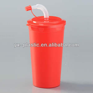 Bicchiere da acqua in plastica da 400ml con <span class=keywords><strong>tazze</strong></span> in plastica trasparente con logo personalizzato - Product Image 3