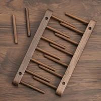 Support en bois pour assiettes et tasses, plateau de rangement pour thé, organisateur de vaisselle et de bols de cuisine