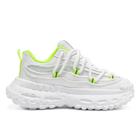 Baskets de course pour hommes personnalisées en usine baskets douces et confortables avec doublure en maille chaussures décontractées de marche à lacets légères
