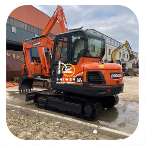Pelle sur chenilles Doosan DX60 d'occasion de haute qualité à vendre petit moteur de noyau de machine de pelle comprenant les modèles DH55 DX70 DX75 DX80 - Product Image 1