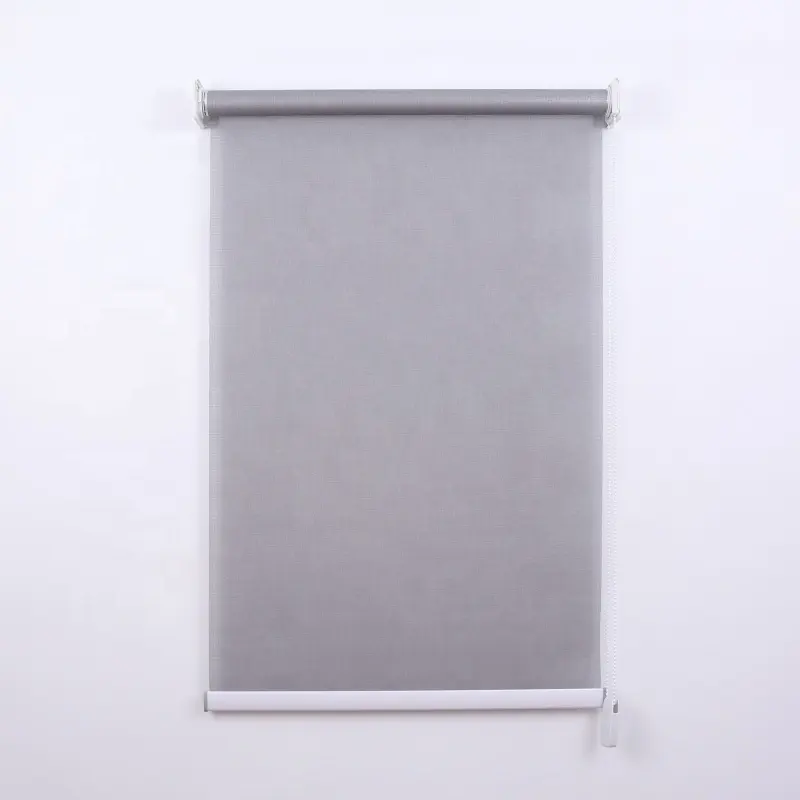 Half Shade Light Filtering Roller Blinds Transparent Sight Window Shade