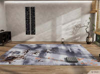 Tapis d'hôtel imprimé sur mesure pour chambres et couloirs d'hôtel, tapis pour salle de banquet, fabriqué en Chine.