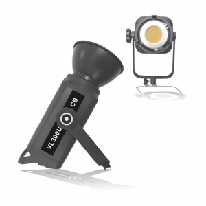 Luce LED Grigia 300W per Video e Fotografia con Telecomando, Temperatura Colore 2800-6800K, Impermeabile, 220V per Studio, Foto, Trucco, <span class=keywords><strong>YouTube</strong></span> - Product Image 1