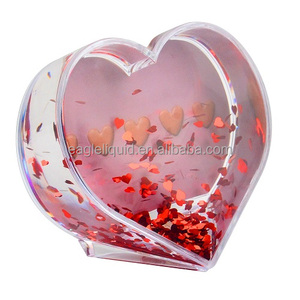 Cornice Portafoto a Forma <span class=keywords><strong>di</strong></span> <span class=keywords><strong>Cuore</strong></span> con Globo <span class=keywords><strong>di</strong></span> <span class=keywords><strong>Neve</strong></span> Personalizzato, Regalo <span class=keywords><strong>di</strong></span> Compleanno Carino per Famiglia e Coppie - Product Image 2