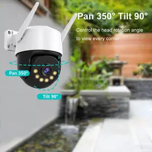 Qearim 2023 Giá Cả Cạnh Tranh Mẫu Camera Mới Camera Hệ Thống An Ninh Ptz Wifi Theo Dõi Người Tự Động 1080P - Product Image 1