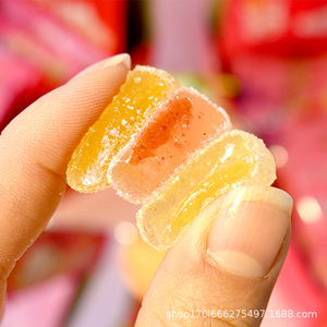 Vente en gros en vrac Erjia Sour Sandwich au sable bonbon mou-Pâte explosive Gump Faveur <span class=keywords><strong>de</strong></span> mariage - Product Image 4